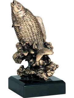 Odlévaná figurka - ryba - kapr RFST2028C/BR