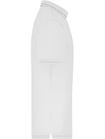 Daiber JN 569 Pánské žerzejové elastické polo 02.0569 white/black Daiber JN 569 Pánské žerzejové elastické polo 02.0569 white/black