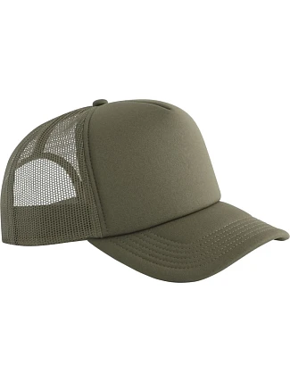 Beechfield B 634R 5 Panelová pěnová kšiltovka 53.0634 olive green Beechfield B 634R 5 Panelová pěnová kšiltovka 53.0634 olive green