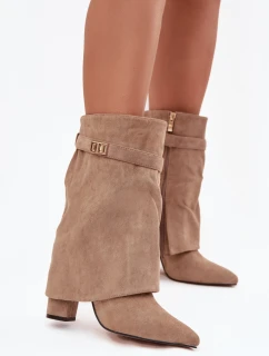 Boty na podpatku model 219839 Step in style