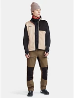 Craft Corporate ADV Pile Fleece Vest M Pánská fleecová vesta Sherpa 81.3810 ecru/black