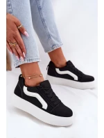 Dámské Tenisky Na Platformě Černé Tellnira