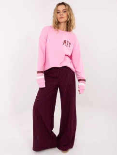 Mikina MJ BL H2496.27 světle růžová