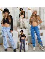 Sexy džíny J209F světle modré - Koucla