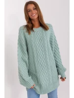 Dlouhý svetr model 185745 AT Dlouhý svetr model 185745 AT