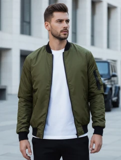 Pánská bunda bomber zelená FashionStreet TX4425