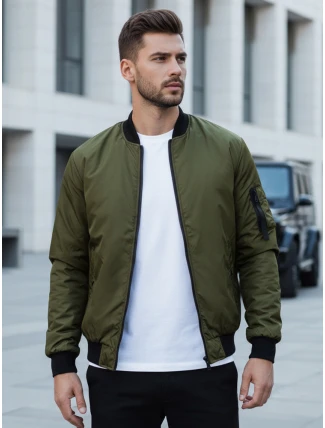 Pánská bunda bomber zelená FashionStreet TX4425