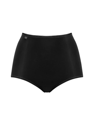 sloggi 24/7 Microfibre Maxi C3P - BLACK - SLOGGI BLACK - SLOGGI