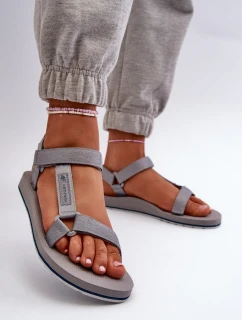 Dámské Sportovní Sandály 4FRSS24FSANF054-20S Šedé