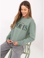 Mikina D10608BC02801A3NO pistácie Mikina D10608BC02801A3NO pistácie