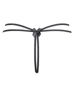 Tanga Plus Size V-8698 černá - Axami