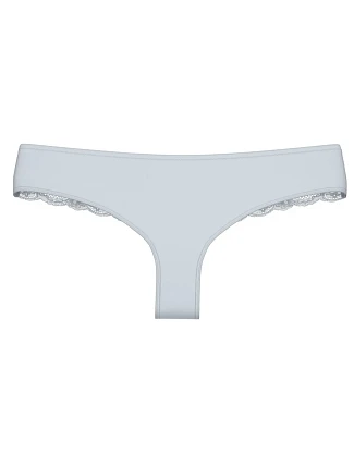 Tanga Lovely Micro Brazilian String šedé Pearl Grey - TRIUMPH Tanga Lovely Micro Brazilian String šedé Pearl Grey - TRIUMPH