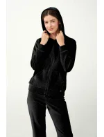 Vamp - Sametová tepláková souprava na zip s kapucí 21140 - Vamp Vamp - Sametová tepláková souprava na zip s kapucí 21140 - Vamp