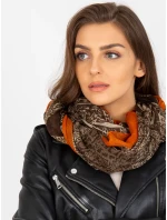 Tunelová šála AT KM 241353.35 hnědá