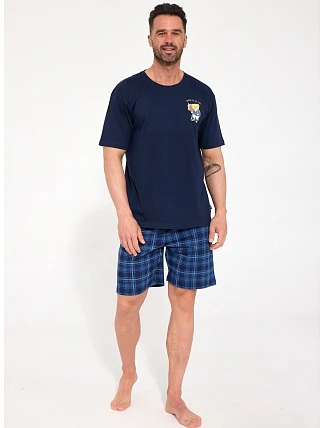 Pyžamo Cornette 326/349 Royal Club krátké rukávy 3XL–5XL Pyžamo Cornette 326/349 Royal Club krátké rukávy 3XL–5XL