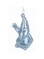 Vánoční Santa Claus CERAMIC BOMBLE 7,8 cm 1 ks