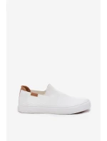 Dámské Tenisky Slip-On Big Star RR274717 Bílé Dámské Tenisky Slip-On Big Star RR274717 Bílé