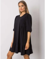 Šaty RV SK 7248.09P černá Šaty RV SK 7248.09P černá