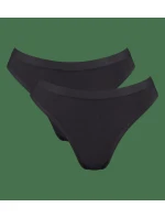 sloggi GO Sense High leg 2P - BLACK - SLOGGI BLACK - SLOGGI