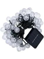 SOLÁRNÍ ZAHRADNÍ SVĚTLO GIRLANDA SOLÁRNÍ ŘETĚZ 4,9 M 40LED MULTICOLOUR