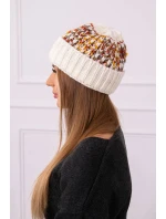 Dámská čepice Iris K348 ecru Dámská čepice Iris K348 ecru