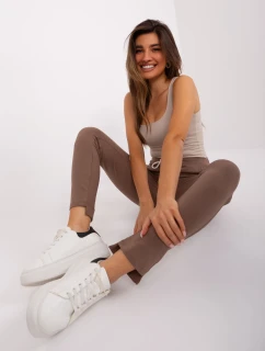 RV tepláky DR 8370 1.57P hnědé