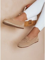 JUDANA beige FashionStreet dámské espadrilky ZY0630