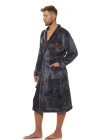 Pánský župan 2111 Luca graphite - L&L