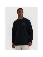 Pánské oversize tričko s potiskem a dlouhým rukávem 4F 4FWSS25TLONM390-20S pánské