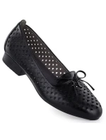 Dámské ažurové boty lord black Jezzi 222-5 Dámské ažurové boty lord black Jezzi 222-5