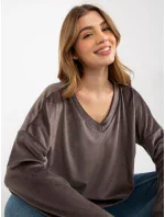 Mikina RV BL 8441.07P tmavě šedá