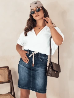 DENIMFIT modrá džínová sukně FashionStreet CY0455