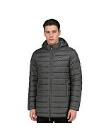 Geographical Norway pánská bunda AMIGOMAP LONG HOOD DB DGREY MEN 233 DARK GREY (WZ5086H/GN-GRIS FONCÉ)