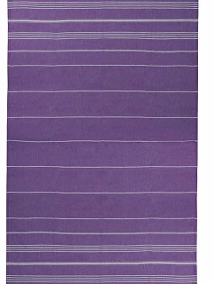 The One Towelling Hamam Sultan Hamam ručník "Sultan" 48.1019 purple/white