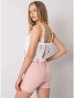 Šortky DHJ SN 13260.38P světle růžová