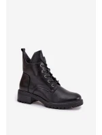 Dámské kotníkové boty Vinceza na klinek – černé Dámské kotníkové boty Vinceza na klinek – černé