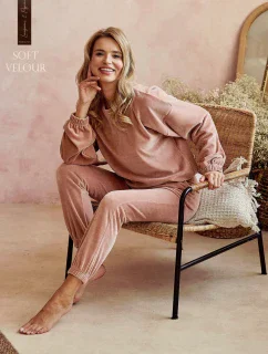 3023 DÁMSKÁ VELUROVÁ SOUPRAVA BELLE