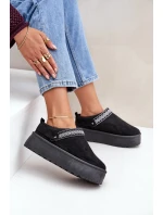 Sněhule S Dekorativním Vyšíváním Černé Selithria Sněhule S Dekorativním Vyšíváním Černé Selithria