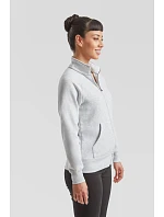 Fruit of the Loom Premium Lady-Fit Sweat Jacket Dámská mikina 16.2116 heather grey Fruit of the Loom Premium Lady-Fit Sweat Jacket Dámská mikina 16.2116 heather grey