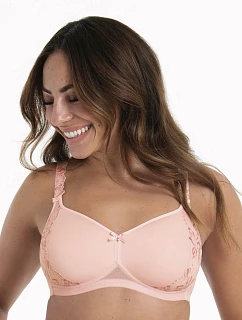 Suzette soft podprsenka košíčky se spacer-výztuží 5256 wild rose - RosaFaia
