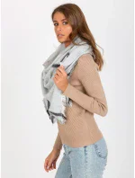 Dámský šátek AT CH 14201 1.77P šedý černý Dámský šátek AT CH 14201 1.77P šedý černý