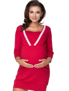 Těhotenská noční košile model 138226 PeeKaBoo