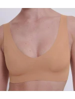 Dámská podprsenka ZERO Feel 2.0 Bralette - BROWN - hnědá 00CM - SLOGGI