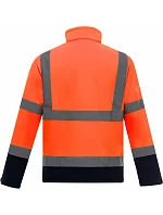 Yoko HVK 09 Hi-Vis softshellová bunda 79.VK09 hi vis orange/navy Yoko HVK 09 Hi-Vis softshellová bunda 79.VK09 hi vis orange/navy