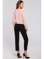 K037 Zavinovací halenka - pudrová K037 Zavinovací halenka - pudrová