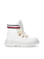 Tommy Hilfiger Šněrovací boty Ivory W T3A5-33062-1047101-101