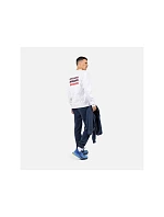 Pánské tričko ROSSIGNOL Long Sleeve Tee, bílé Pánské tričko ROSSIGNOL Long Sleeve Tee, bílé