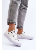 Dámské Klasické Nízké Tenisky BIG STAR AA274010 Bile