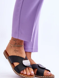 Dámské ploché podpatky černé Kenley