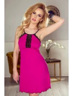 Dámská noční košile Gina růžovo-černá - Eldar Dámská noční košile Gina růžovo-černá - Eldar